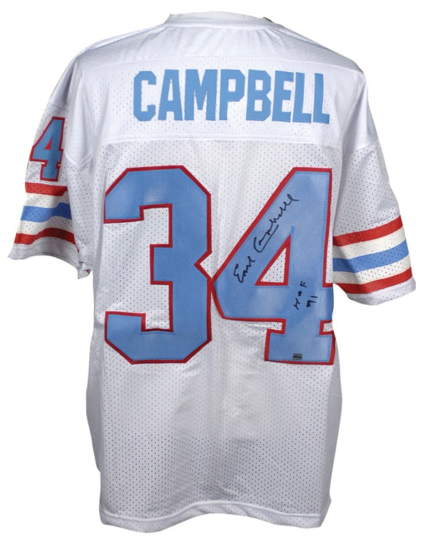 Lot 1201 Earl Campbell Football Jersey