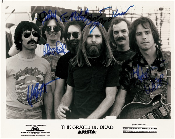 Lot 674 Grateful Dead Signed Photograph