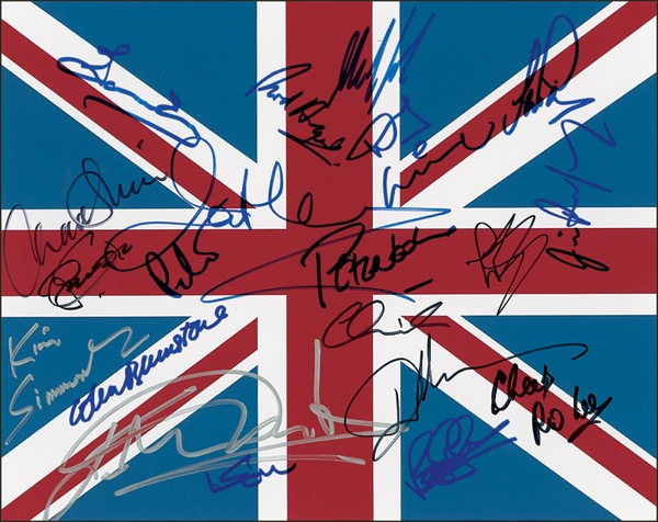Lot 636 British Invasion Signed Photograph