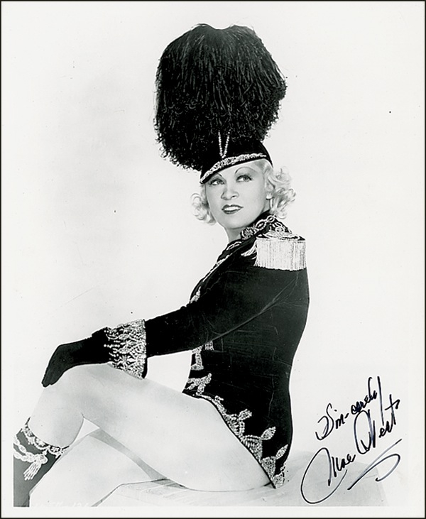 Lot 1110 Mae West Signed Photograph