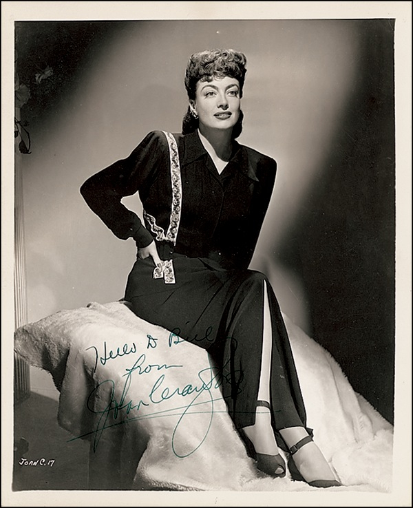 Lot 828 Joan Crawford Signed Photograph