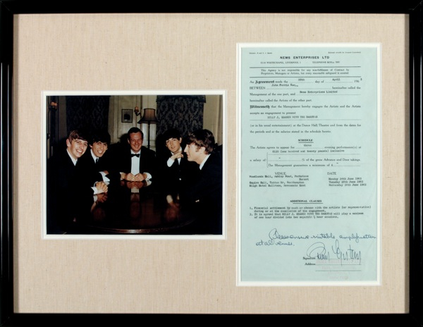 Lot 610 Beatles: Epstein, Brian: Discoverer of the ‘Fab Four’