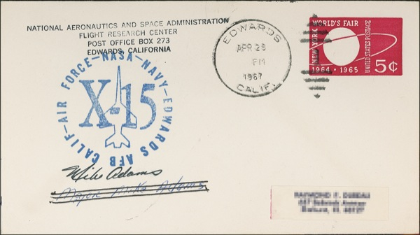 Lot 401 Mike Adams: Extremely scarce Mike Adams cover