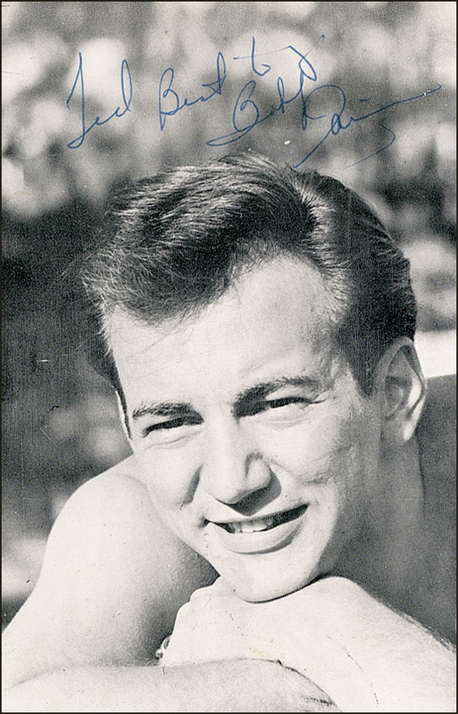 Lot 652 Bobby Darin Signed Photograph