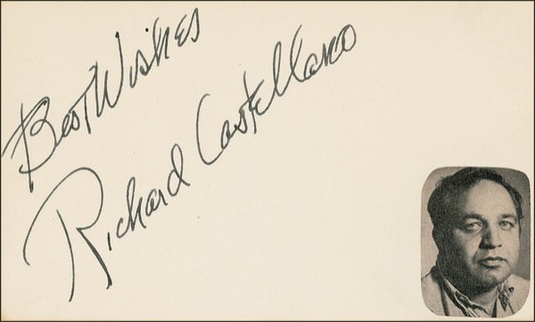 Lot 877 Godfather: Castellano, Richard: “Leave the gun—take the cannoli”