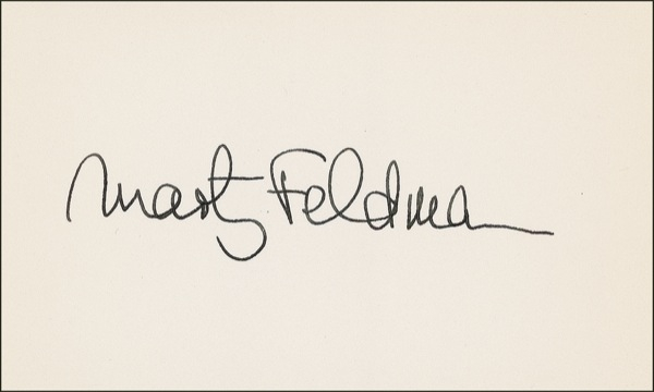 Lot 853 Marty Feldman Signed Photograph