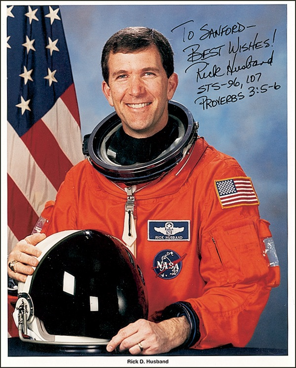 Lot 465 Space Shuttle Columbia: Brown and Husband Group Lot