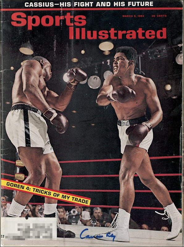 Lot 1140 Muhammad Ali Magazine