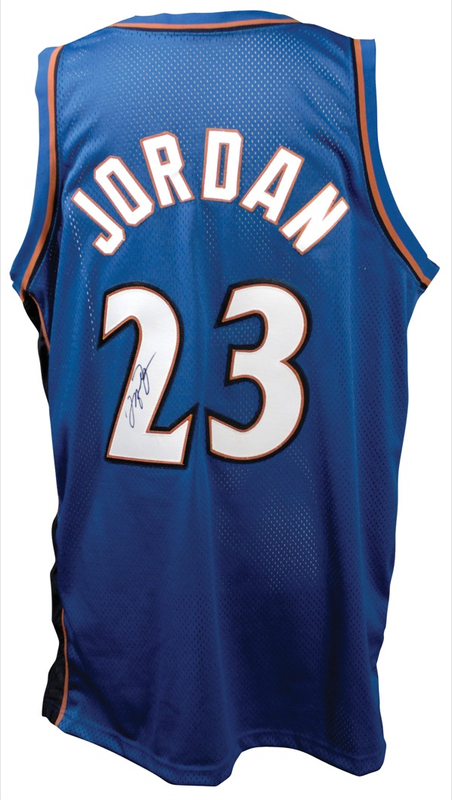 Lot 1298 Michael Jordan Basketball Jersey