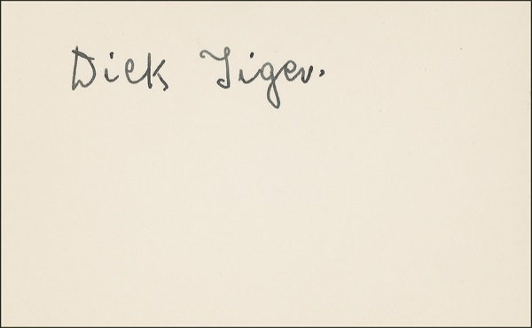 Lot 1449 Dick Tiger Signature