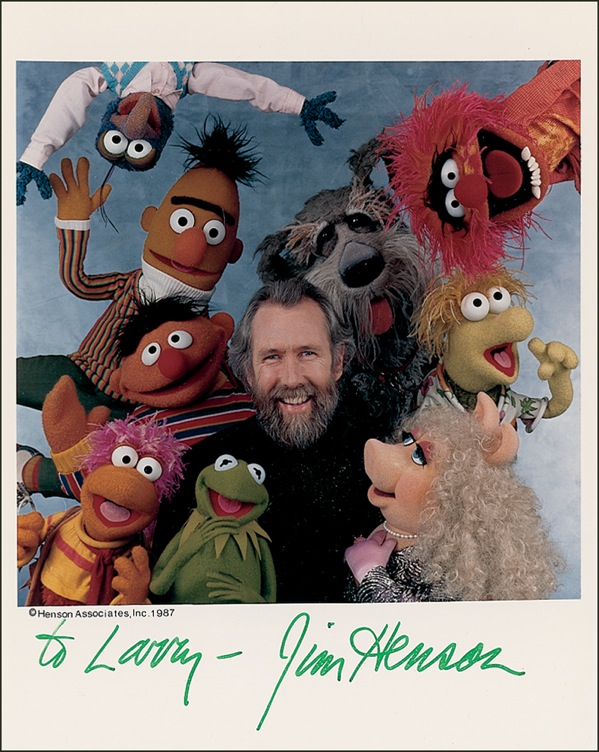 Lot 909 Jim Henson Signed Photograph