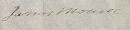 Lot #99 James Monroe Signed Document - Image 2