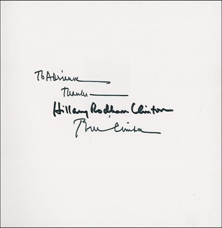 Lot #35 Bill and Hillary Clinton Book - Image 2