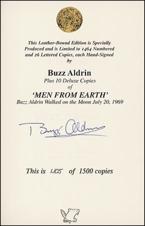 Lot #403 Buzz Aldrin Book - Image 1