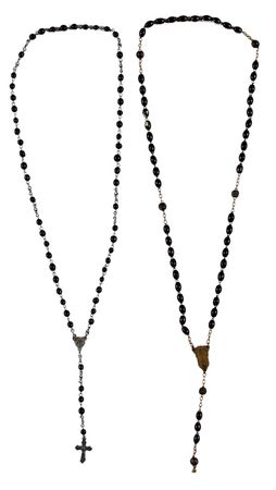 Lot #84 Jacqueline Kennedy: Jackie letter and rosary beads blessed in-person by Pope Paul VI - Image 3