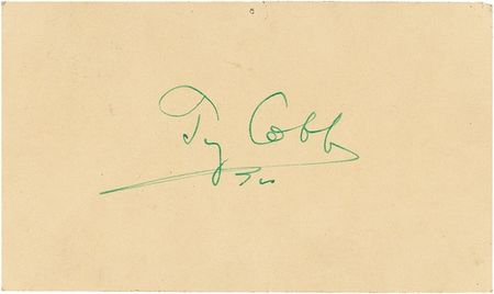 Lot #1215 Ty Cobb - Image 1