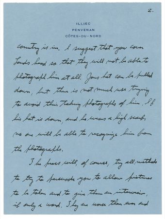 Lot #445 Charles Lindbergh:Lindbergh blasts the “disgraceful exhibition” of the American press and takes pains to shield his children from publicity - Image 2