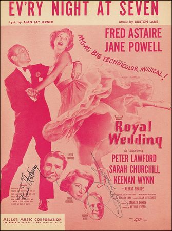 Lot #765 Fred Astaire and Friends Group Lot - Image 1