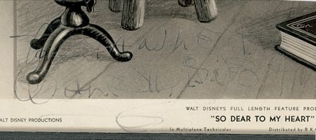 Lot #567 Walt Disney Signed Photograph - Image 1