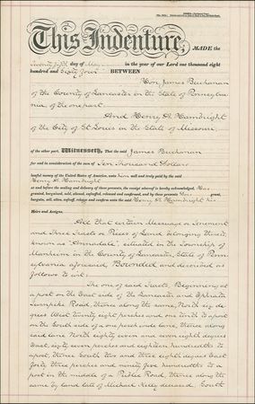 Lot #12 James Buchanan: The ex-president as real estate agent - Image 3