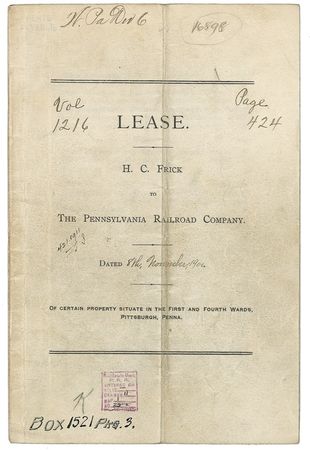 Lot #229 Henry Clay Frick Signed Document - Image 1