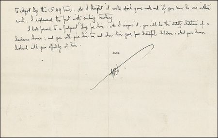 Lot #545 George Bernard Shaw: Mediating a female friend’s marital discord: “I look forward to a Judgment Day for him” - Image 2