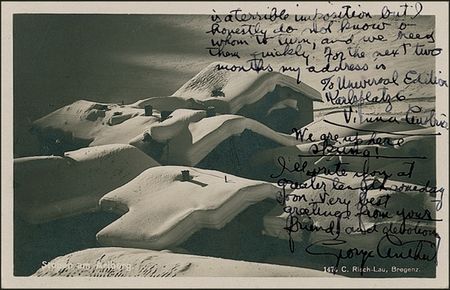 Lot #603 George Antheil: Recreating the Big Apple for his first opera: ?I wished to get photos of ... the new skyscraper tower and N.Y. from the Brooklyn Bridge? - Image 1