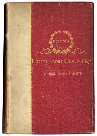 Lot #547 Samuel Francis Smith Book - Image 1