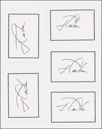 Lot #22 Jimmy Carter Group Lot