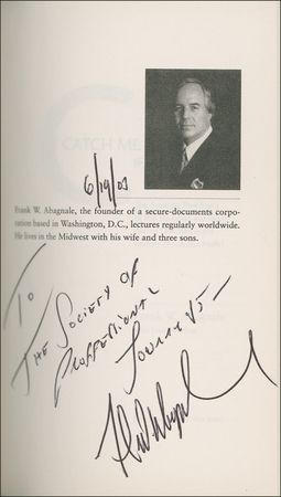 Lot #184 Frank Abagnale Group Lot - Image 2