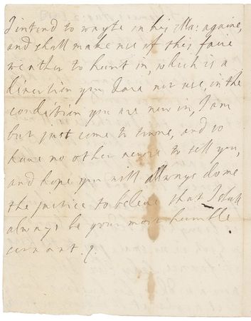 Lot #254 James II Handwritten Letter Signed - Image 1