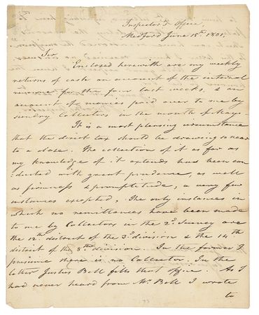 Lot #390 Revolutionary War: Brooks, John Handwritten Letter Signed - Image 2