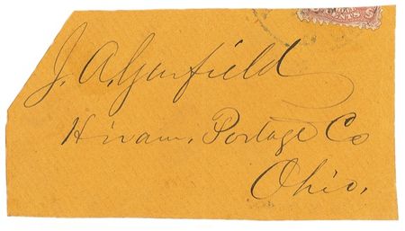 Lot #55 James A. Garfield: With authentication from his wife - Image 2