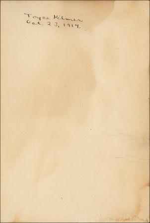 Lot #508 Joyce Kilmer: Including his best-known poem - Image 1