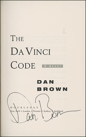 Lot #477 Dan Brown Book - Image 1