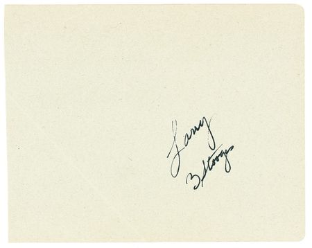 Lot #1090 Three Stooges: Hello, hello, hello ... HELLO! - Image 2