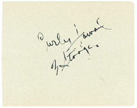 Lot #1090 Three Stooges: Hello, hello, hello ... HELLO! - Image 3