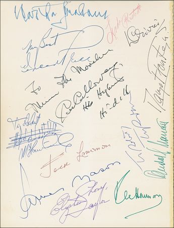 Lot #23 Jimmy Carter: Spirit of ’77: More than two dozen notables salute the inauguration of Jimmy Carter - Image 2