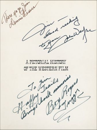 Lot #1104 John Wayne and Friends Book - Image 1