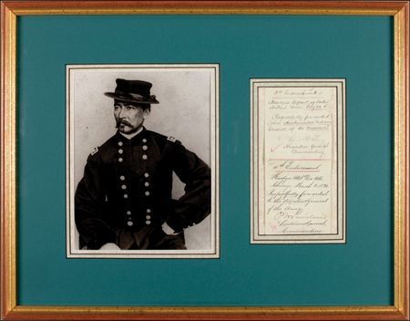 Lot #351 Philip Sheridan and Alfred Terry Endorsements - Image 1