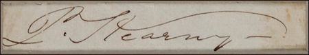 Lot #336 Philip Kearny Signature - Image 2