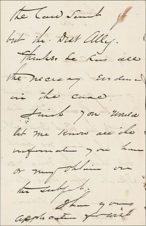 Lot #353 Philip H. Sheridan: GOOD OLD DAYS: Seven years to the day before Little Bighorn, SHERIDAN writes to his old friend CUSTER, anticipating a reunion ?if things look peaceful? - Image 2