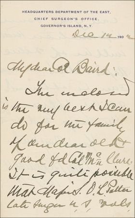 Lot #338 Henry Lippincott: ?The best I can do for the family of our dear old & good friend Col. McClure? - Image 1