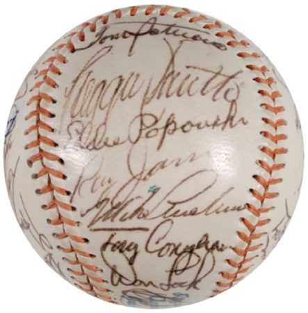 Lot #1180 Boston Red Sox Baseball - Image 1