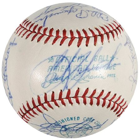 Lot #1181 Boston Red Sox Baseball - Image 1