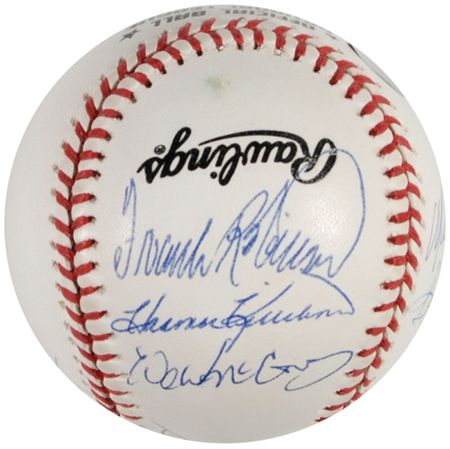 Lot #1152 Baseball: 500 Home Run Club Baseball - Image 3