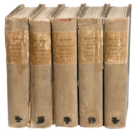 Lot #182 Woodrow Wilson Book - Image 1