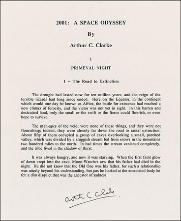 Lot #485 Arthur C. Clarke Group Lot - Image 1