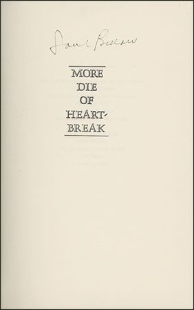Lot #473 Saul Bellow Book - Image 1