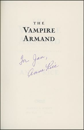 Lot #538 Anne Rice Group Lot - Image 1